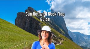 Sun Hat with Neck Flap Guide Main Image